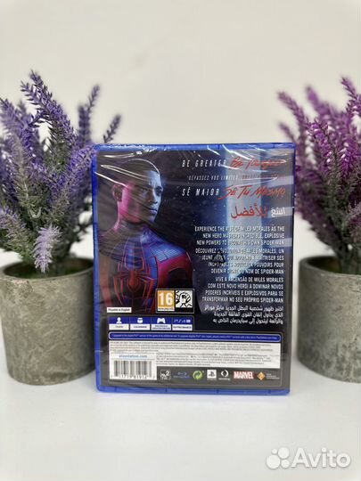 Человек Паук Майлз моралес ps4 на русском