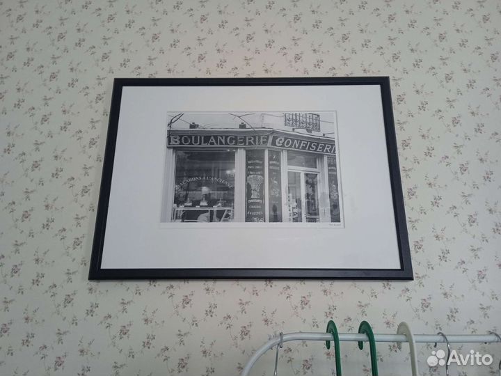 Постер, рама IKEA, со стеклом