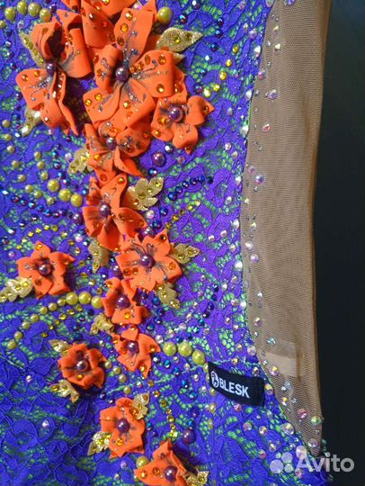 Купальник 128- 134 см для худ. гимнастики