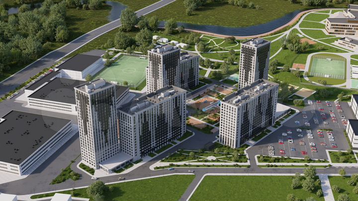 1-к. квартира, 23,1 м², 4/25 эт.