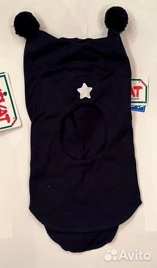 Шапка шлем kivat хлопок размер 1 новый