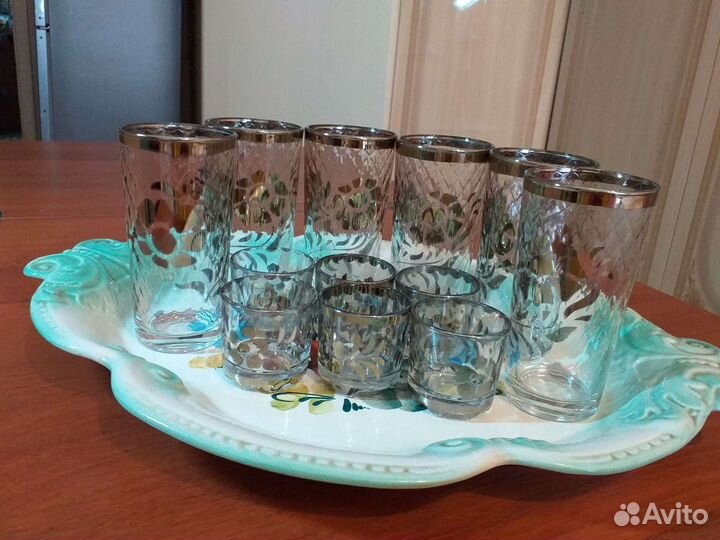 Стаканы + рюмки Шик