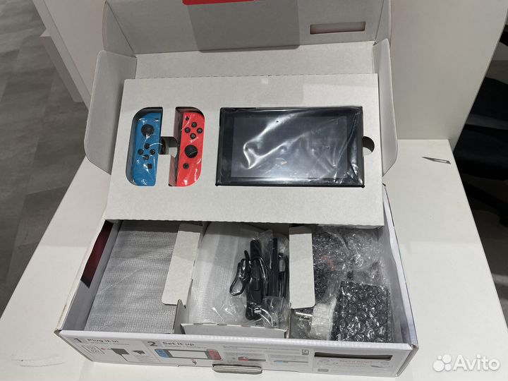 Прошитая Nintendo Switch + 128Gb + Игры + Гарантия