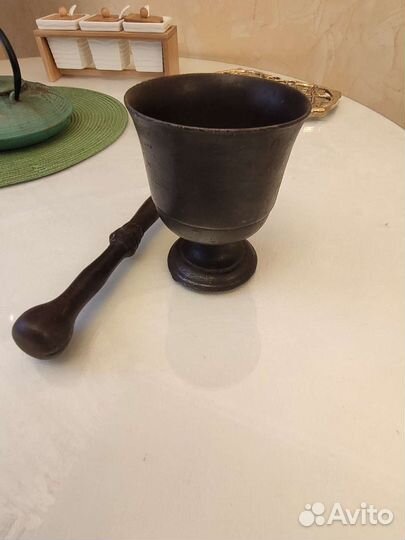 Ступа старинная чугунная, царский период с клеймом