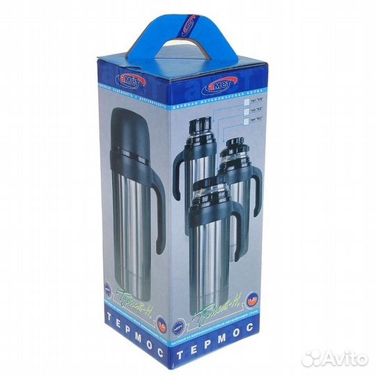 Термос типа KU 1,0 л Турист-Н Амет (1C634)