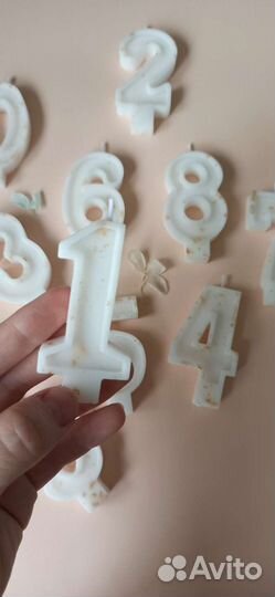 Свеча-цифра для торта/бенто