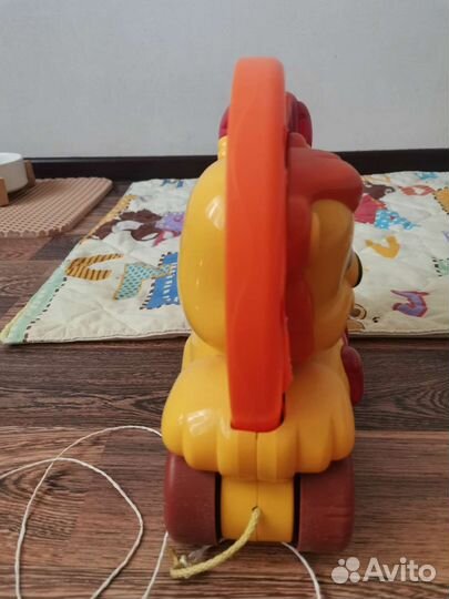 Каталка музыкальная игрушка Чудо Львенок
