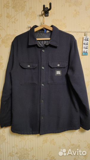 Теплая рубашка divided (h&m) XL