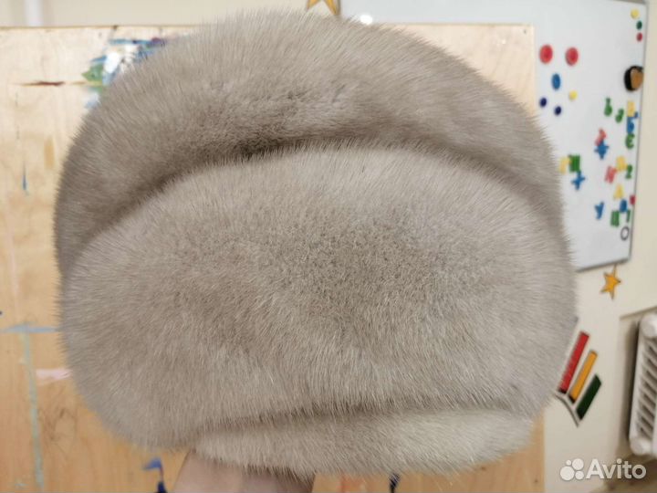 Шапка норковая женская новая