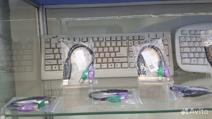 Кабель-переходник PS/2-USB