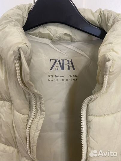 Жилет zara 104