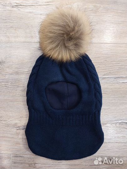 Шапка шлем зимняя