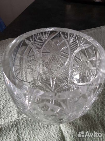 Ваза хрустальная СССР