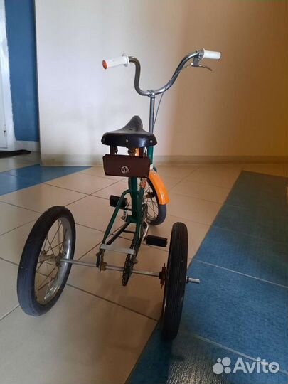 Детский трехколесный велосипед СССР Зиф Космос