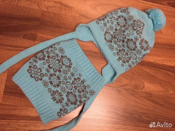 Набор шапка и снуд