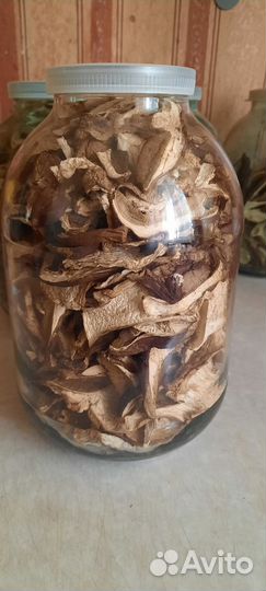 Грибы белые сушеные