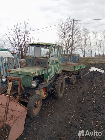 Самодельный трактор из уаза