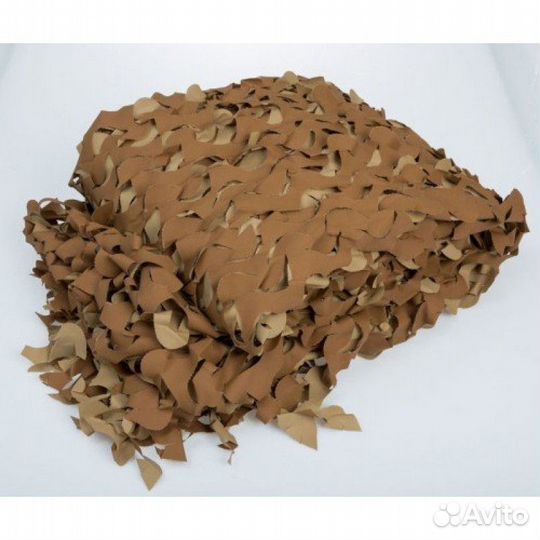 Маскировочная сеть коричневая