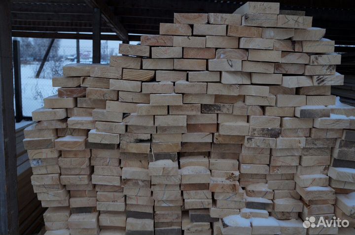 Доска обрезная 25*100*6000