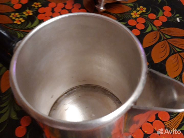 Кофейник СССР мельхиор