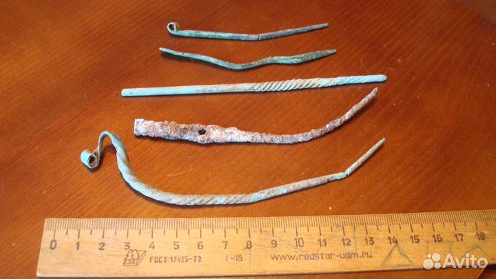 Булавки-заколки,набор.Скифы,Кобань,антика