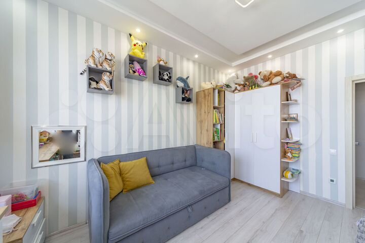 3-к. квартира, 90 м², 22/34 эт.