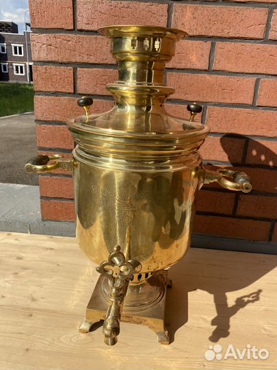 Самовар В.С.Баташев жаровой царский