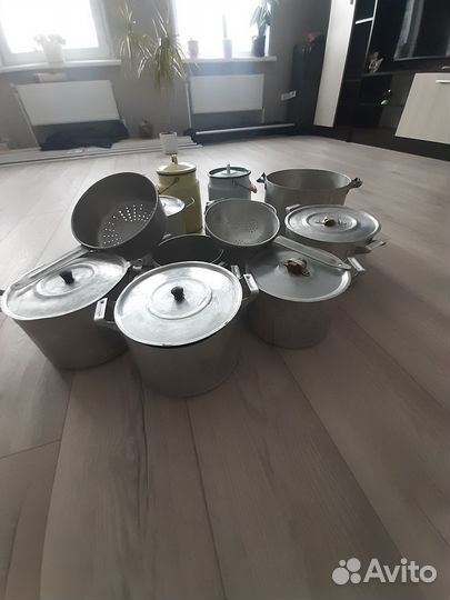 Кастрюли алюминиевые СССР