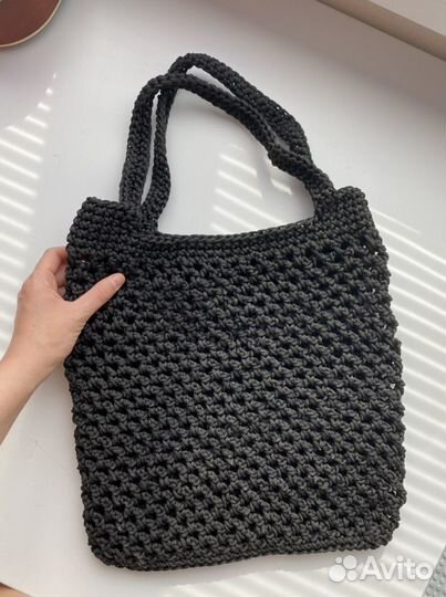 Cумка вязанная авоська