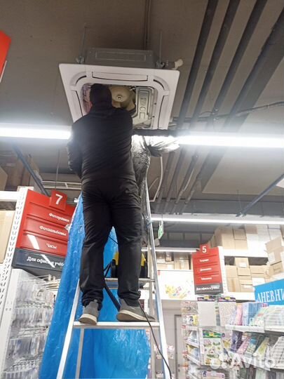 Чистка ремонт и обслуживание кондиционеров