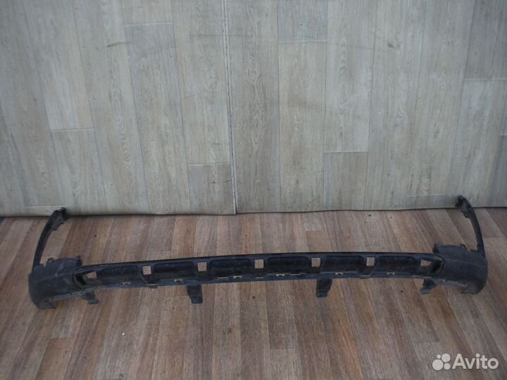 Юбка переднего бампера KIA Sportage 4 2016