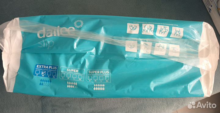 Памперсы для взрослых размер m по 30 штук