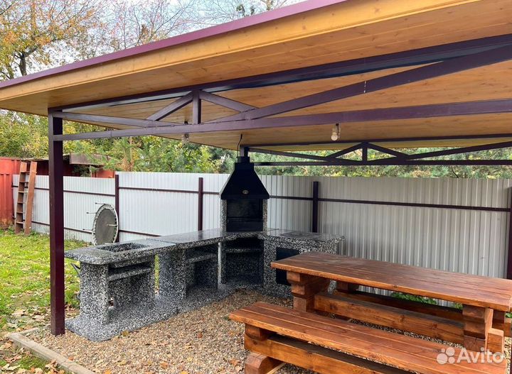 Печь под казан