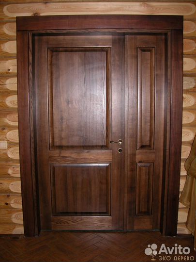 Двери межкомнатные двустворчатые