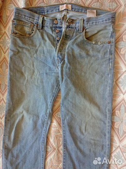 Джинсы Levi's 501 оригинал (32/34 размер)