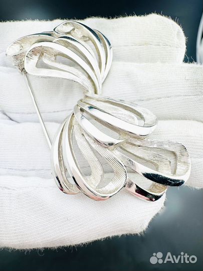 Винтажная брошь Англия бант