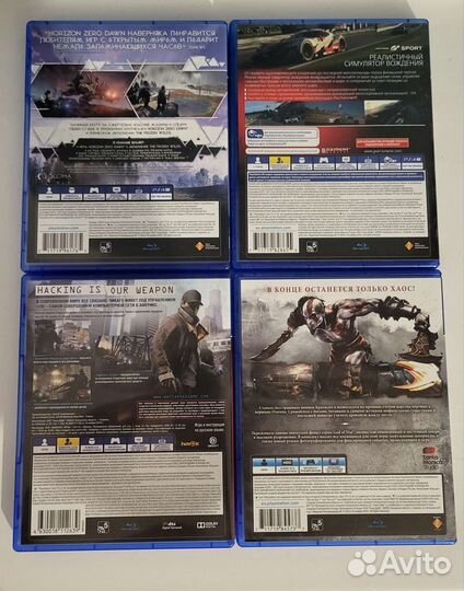 Игры для приставок ps4