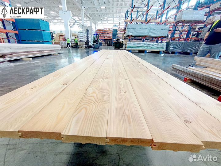 Доска пола 27*141*4000 мм сорт C лиственница