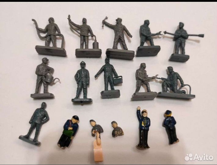 Фигурки бригады механиков, 1/87