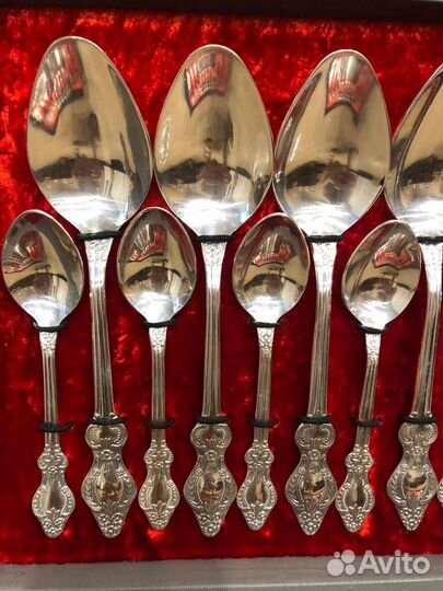 Набор столовых приборов мельхиор СССР