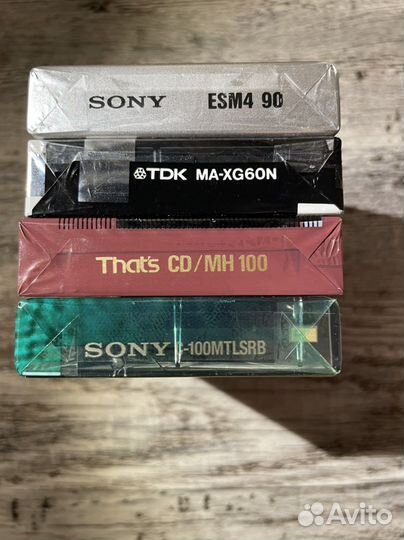 Аудиокассеты новые