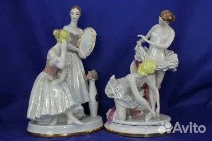 Статуэтка Балерины перед зеркалом