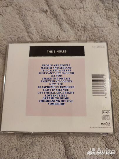 Depeche Mode cd для Александра