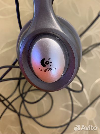 Наушники Logitech с микрофоном