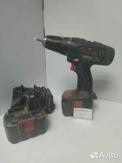 Шуруповерт Bosch GSR 12 V