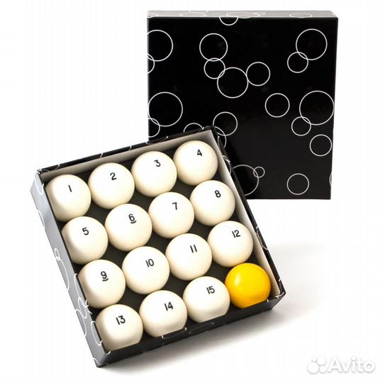 Комплект бильярдны шаров 68 мм 