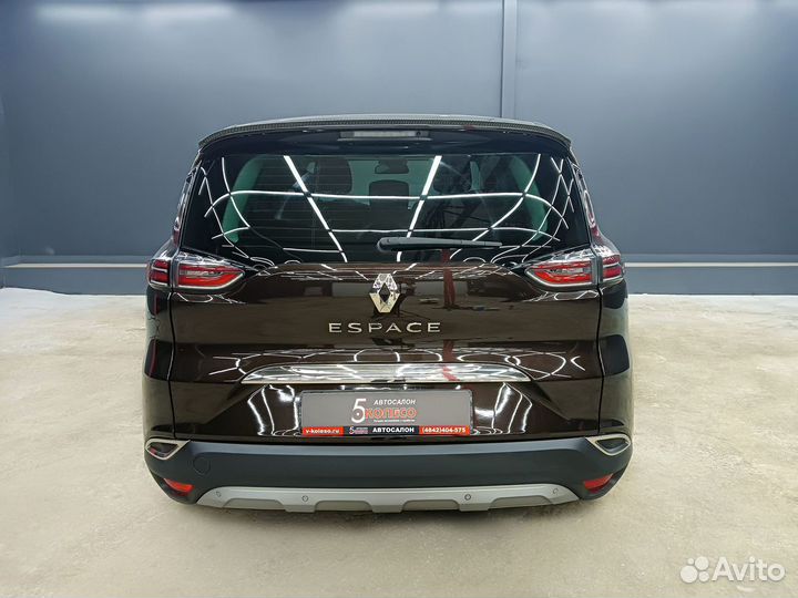 Renault Espace 1.6 AMT, 2018, 162 531 км