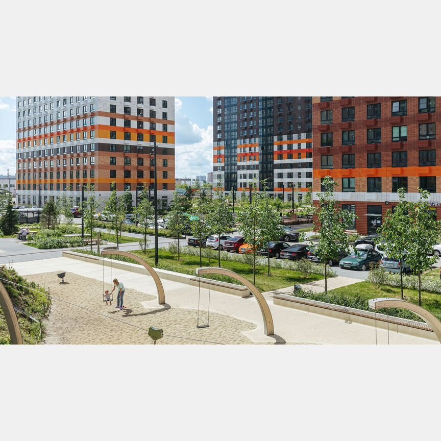 3-к. квартира, 91,4 м², 2/16 эт.