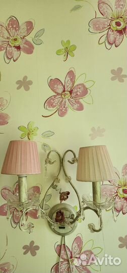 Люстра потолочная италия бу