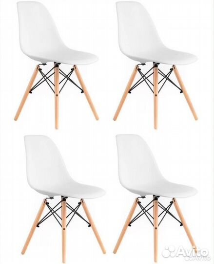 Стулья Eames белые